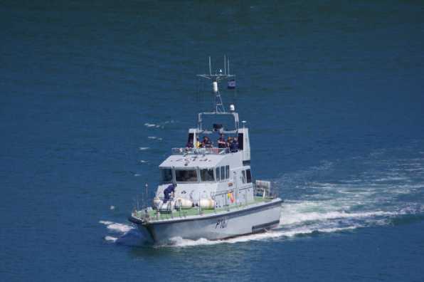 01 June 2020 - 15-16-03 
The university squadron boats have been in and out all weekend. Exploit returns to the river Dart
--------------------------
HMS Exploit P167